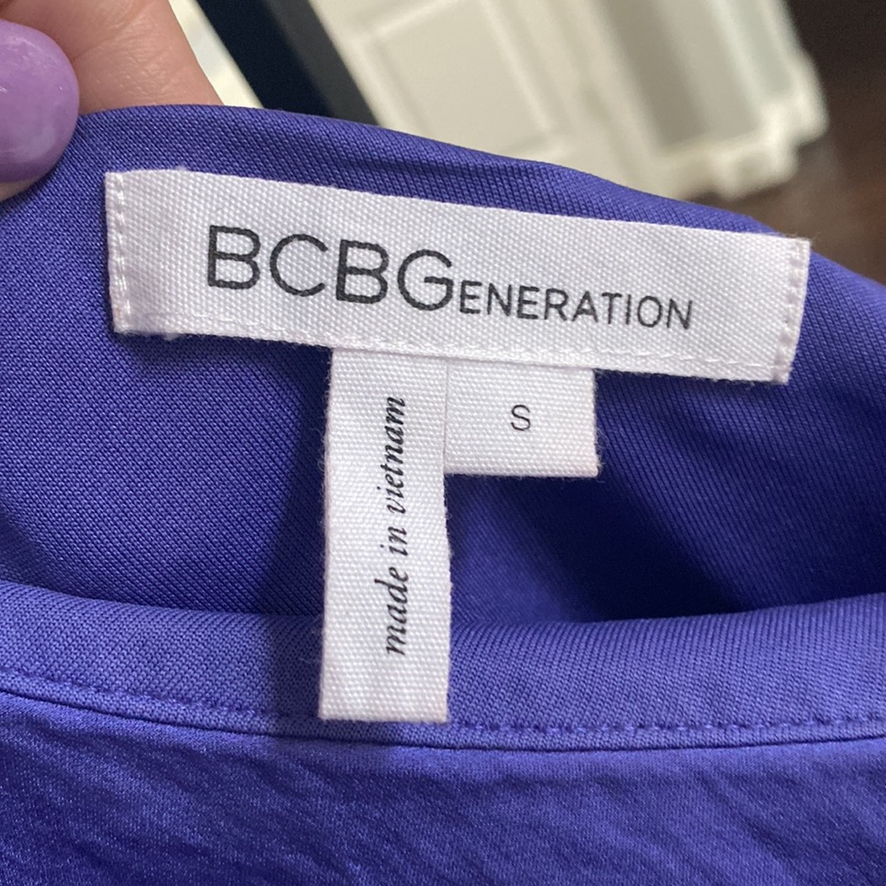 One Shoulder Size Small Bcbgeneration. Purple. Wo… - image 2